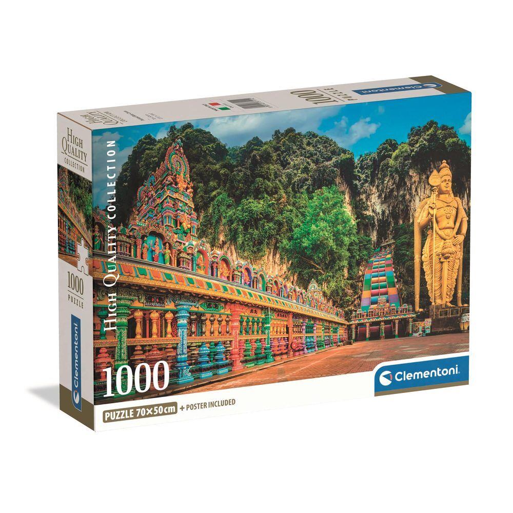 Puzzle Clementoni Painted Batu Caves de 1000 piezas
