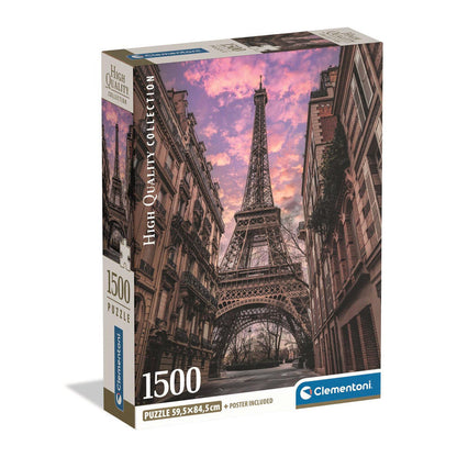 Puzzle Clementoni Paris Awakens de 1500 piezas con la Torre Eiffel