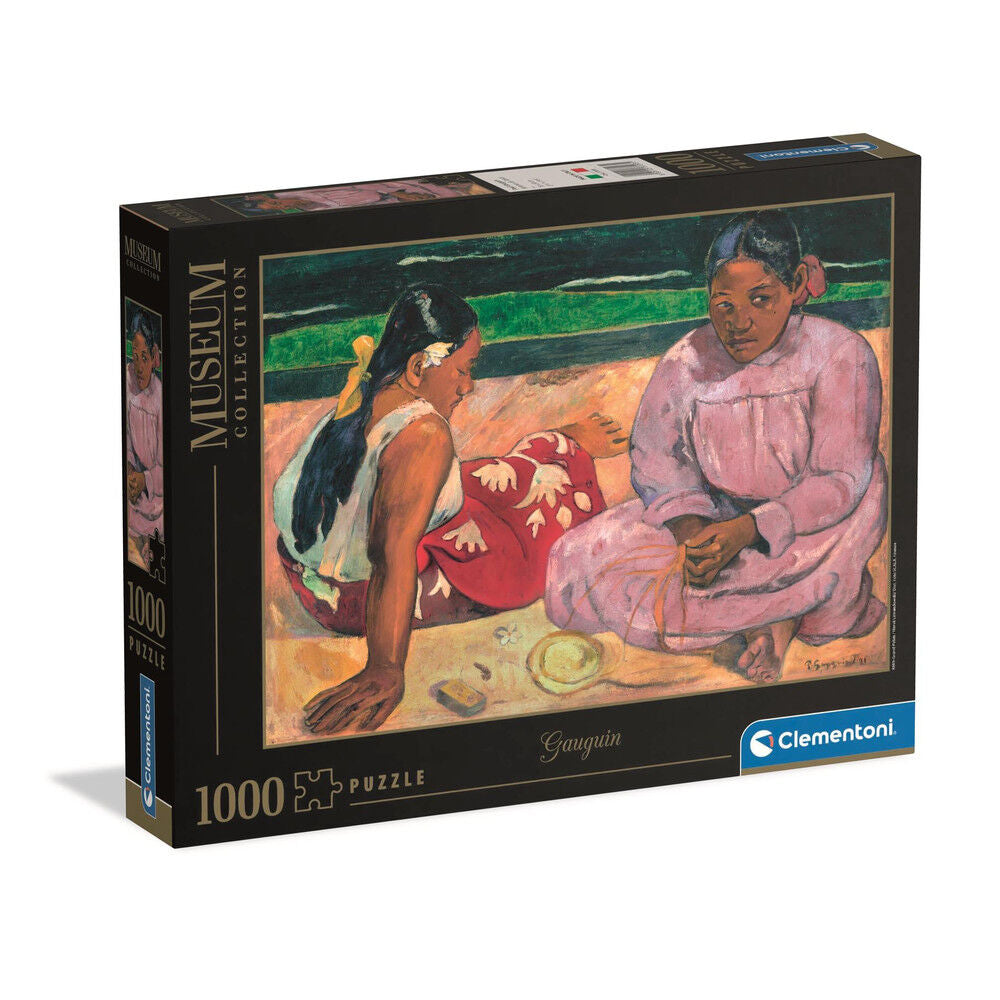Puzzle Clementoni de Gauguin con dos mujeres sentadas