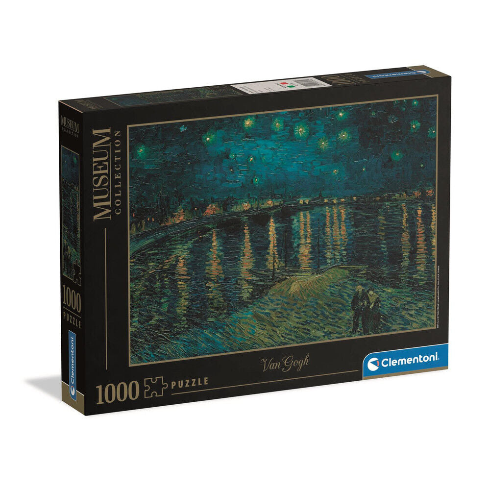 Puzzle Clementoni de 1000 piezas con escena nocturna de Van Gogh