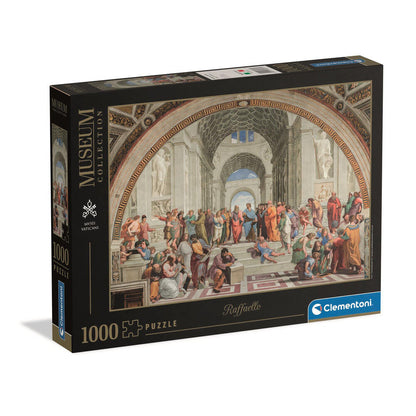 Puzzle Clementoni de 1000 piezas con La escuela de Atenas de Rafael