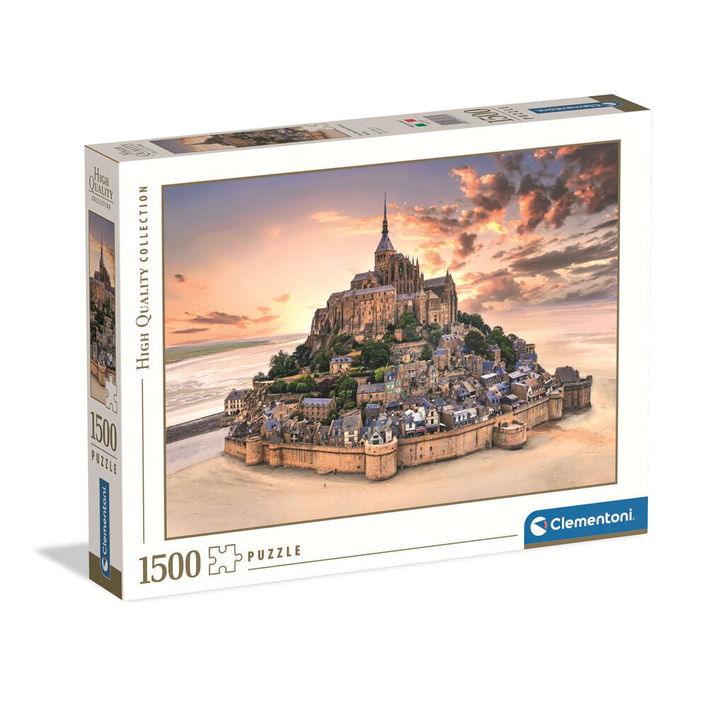 Puzzle Clementoni de 1500 piezas con el Mont Saint-Michel