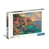 Puzzle Clementoni de 2000 piezas con paisaje costero de Manarola