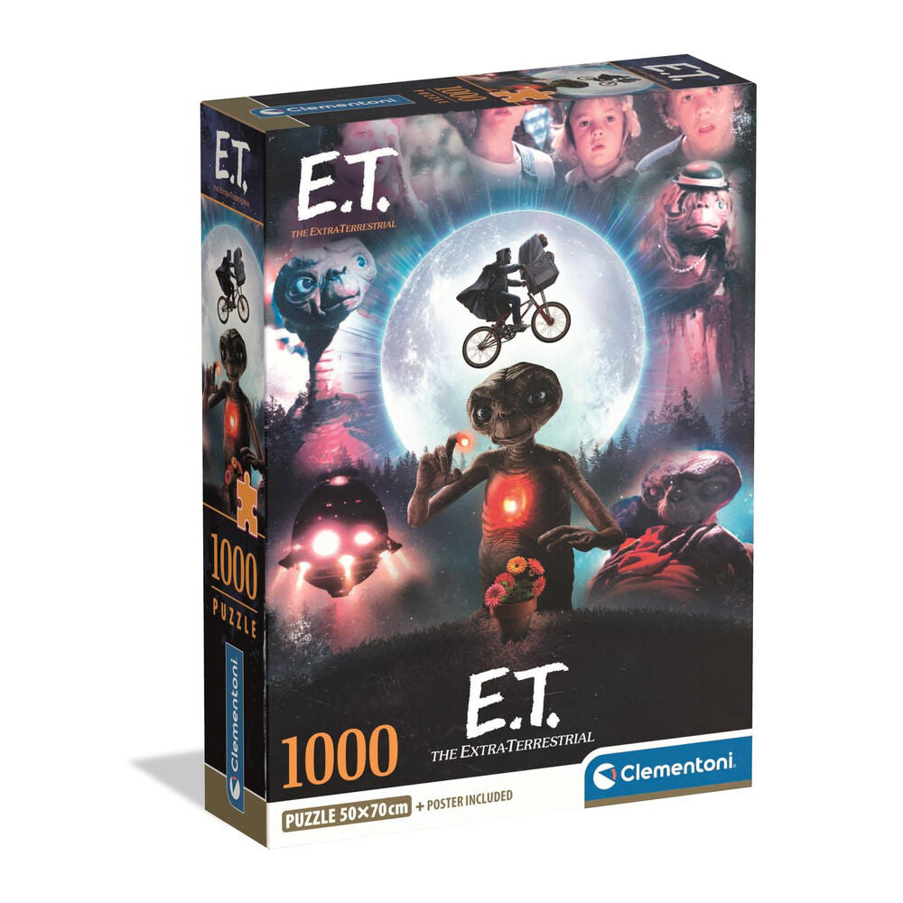 Puzzle Clementoni de E.T. El Extraterrestre de 1000 piezas