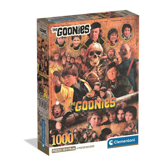 Puzzle Clementoni de 1000 piezas con imagen de The Goonies