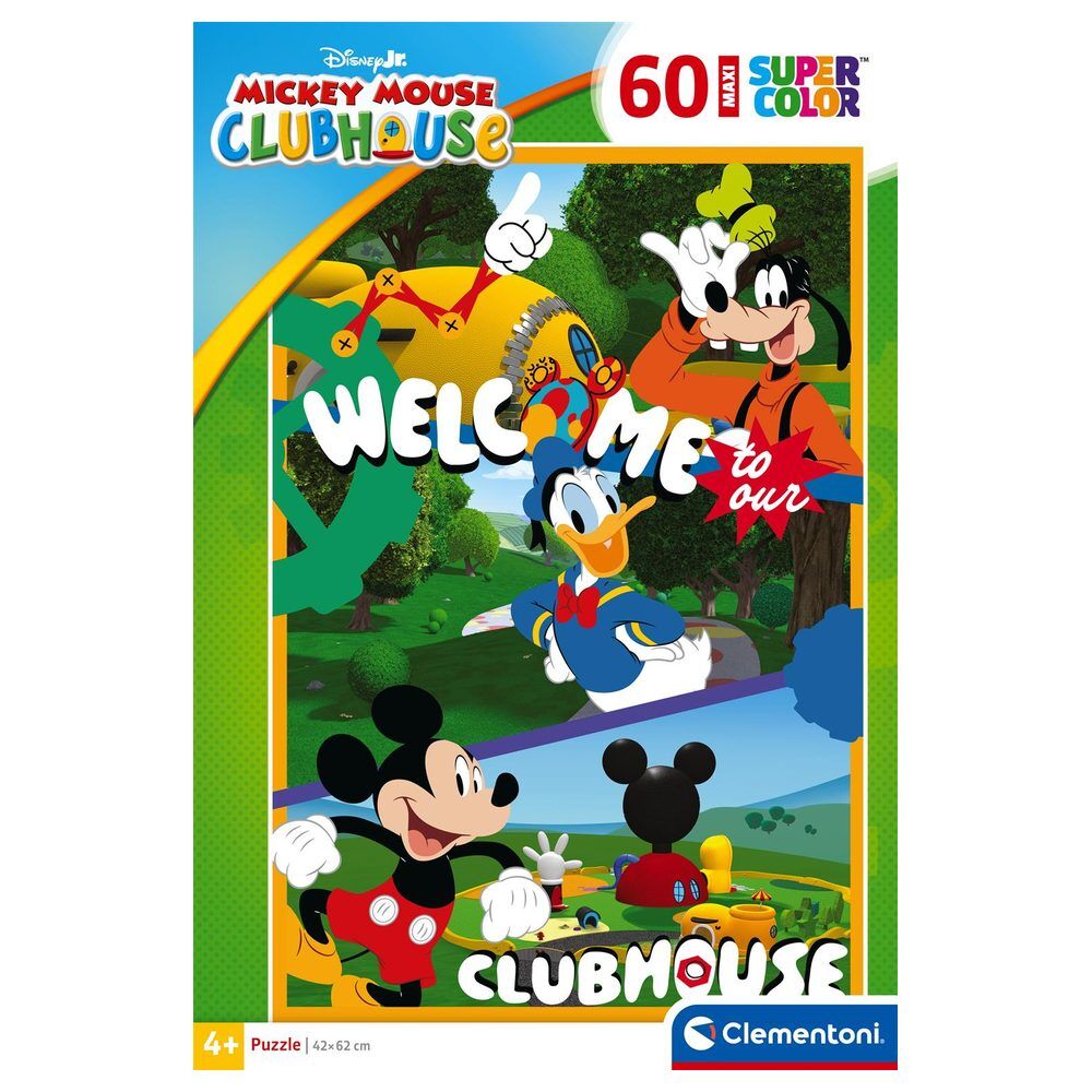 Puzzle maxi Clementoni de Mickey Mouse Clubhouse con Mickey, Donald y Goofy - 2