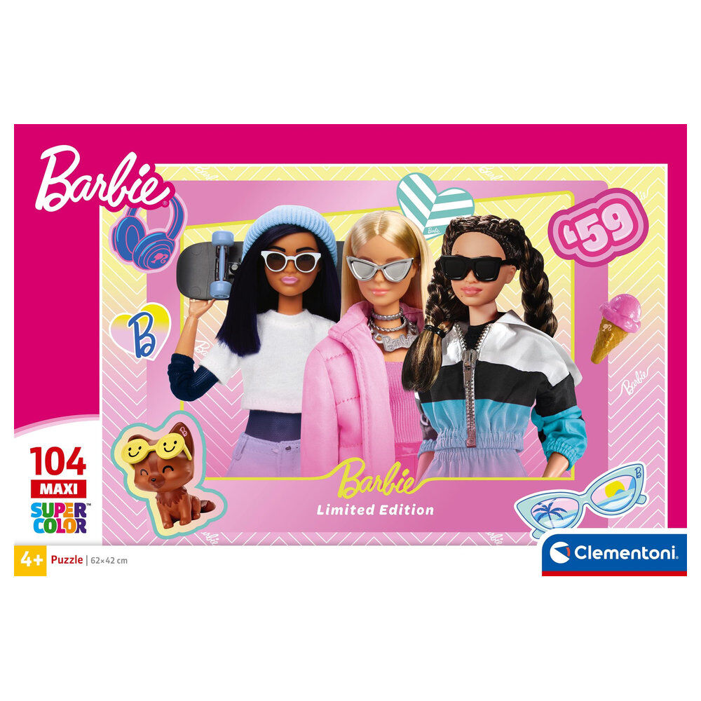 Puzzle Maxi Barbie Clementoni de 104 piezas - 2