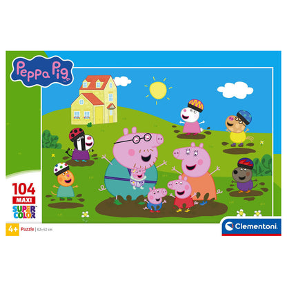Puzzle maxi Clementoni de Peppa Pig con 104 piezas - 2