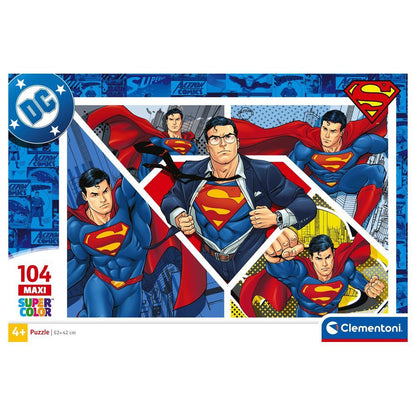 Puzzle Maxi de Superman DC Comics Clementoni de 104 piezas - 2