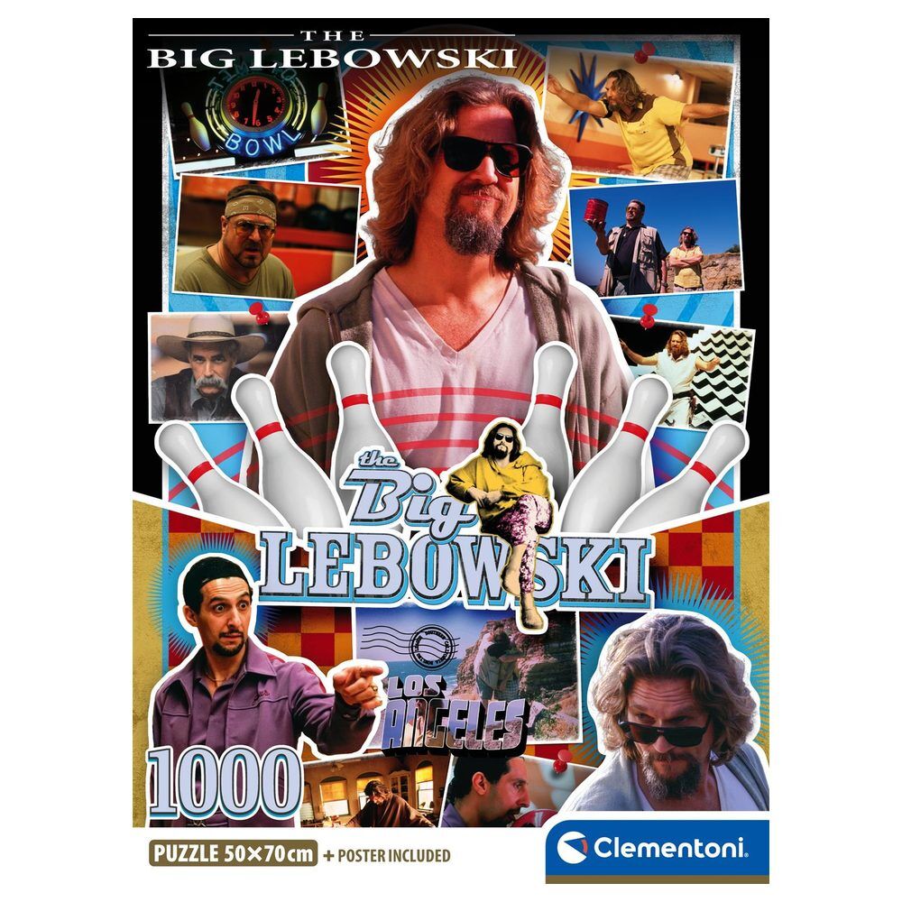 Puzzle Clementoni de The Big Lebowski de 1000 piezas - 2