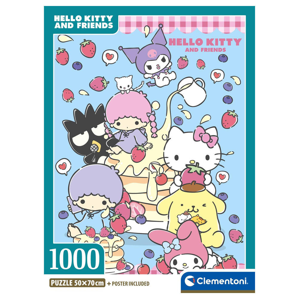 Puzzle Clementoni de 1000 piezas de Hello Kitty and Friends - 2