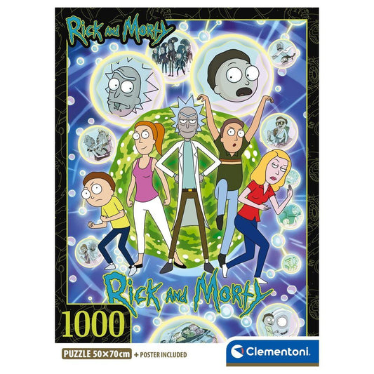 Puzzle Clementoni de Rick and Morty de 1000 piezas - 2