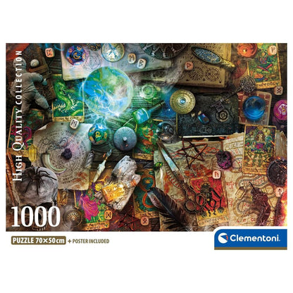Puzzle Clementoni Maleficium de 1000 piezas con ilustración esotérica - 2
