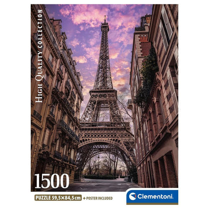 Puzzle Clementoni Paris Awakens de 1500 piezas con la Torre Eiffel - 2