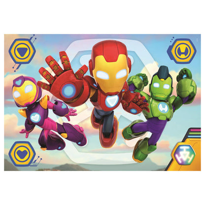 Puzzle maxi Clementoni de Iron Man Marvel con 60 piezas - 3