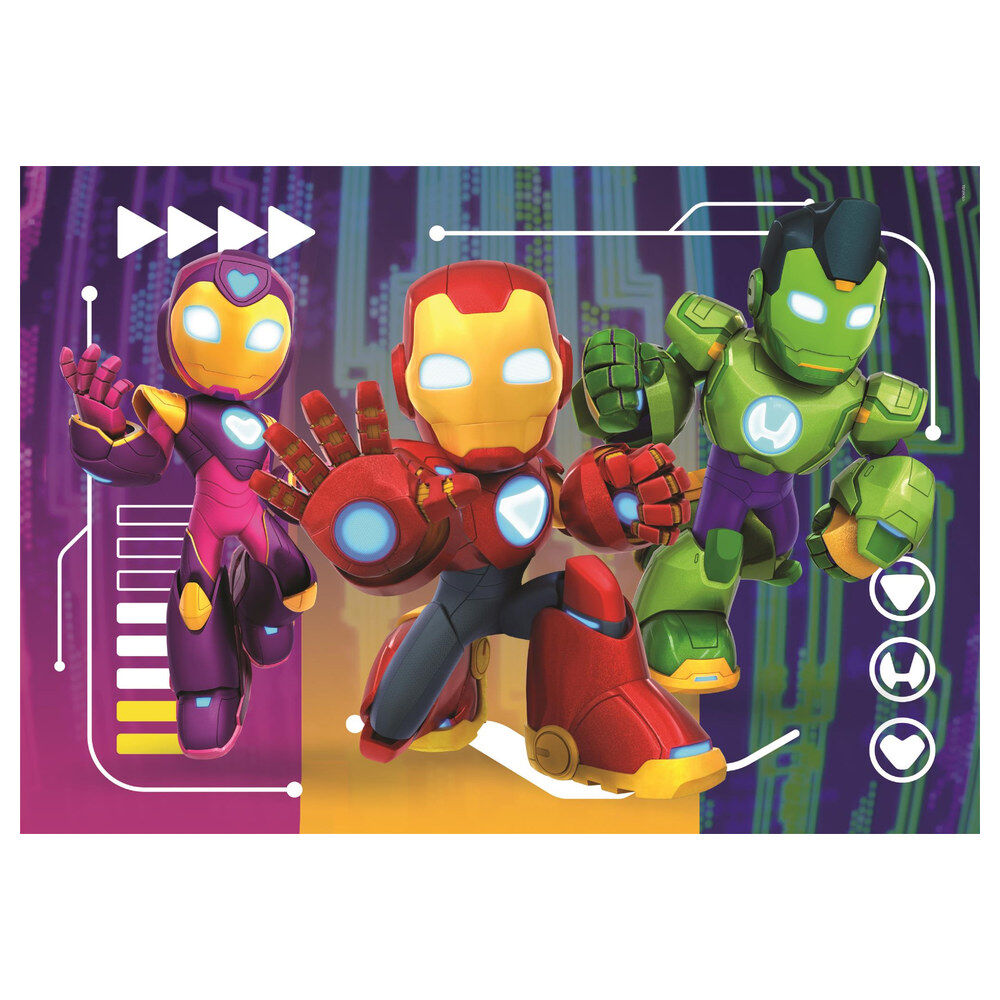 Puzzle Clementoni de Iron Man Marvel de 60 piezas - 3