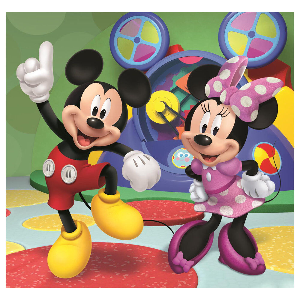 Puzzle Clementoni de Mickey Mouse Clubhouse con tres escenas Disney - 3