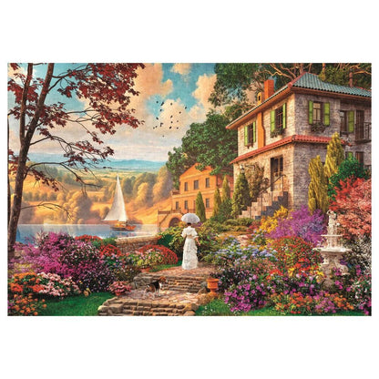 Puzzle Clementoni Victorian Promenade de 500 piezas con paisaje costero - 3