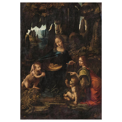 Puzzle Clementoni de 1000 piezas con The Virgin of the Rocks de Leonardo - 2