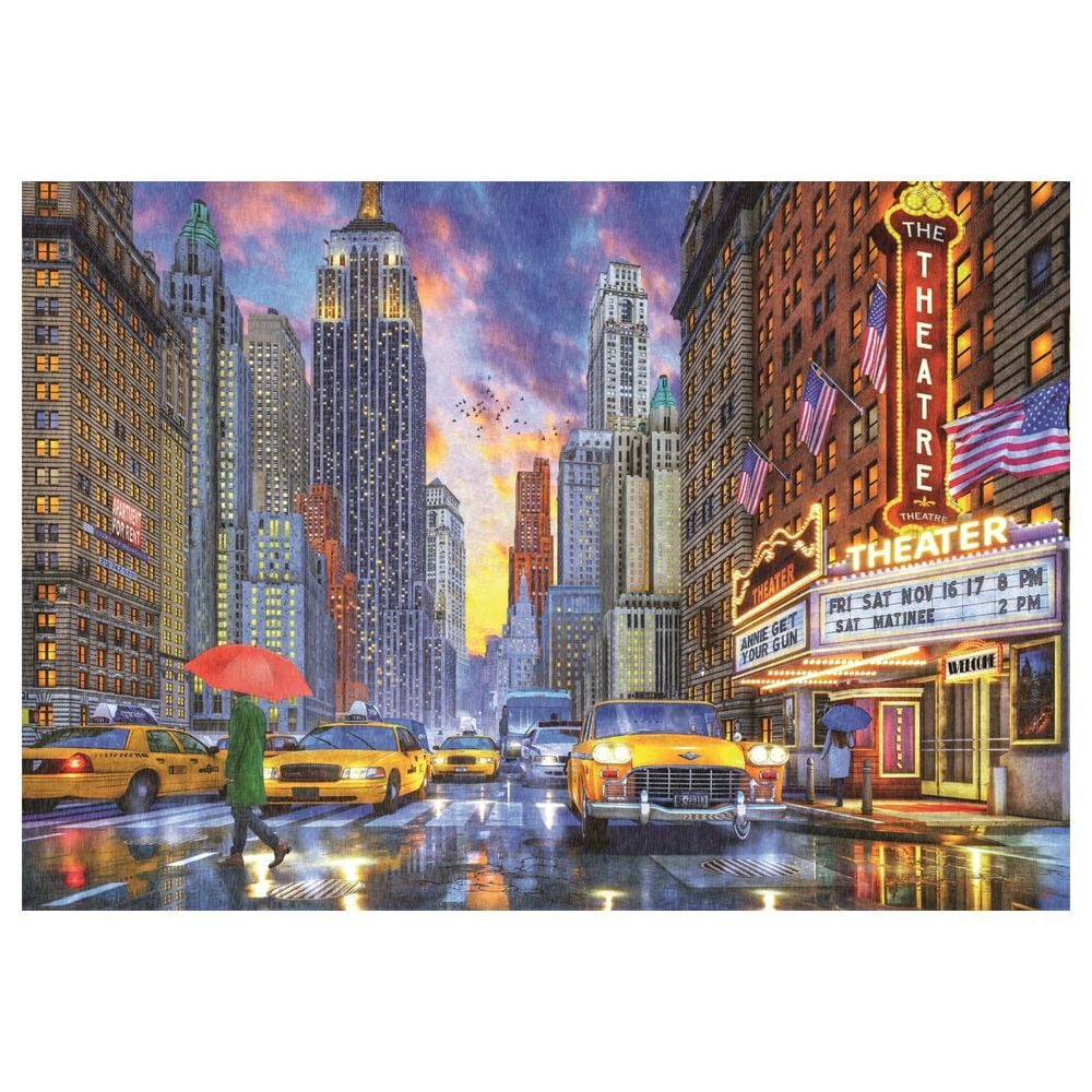 Puzzle Clementoni Rainy Manhattan de 2000 piezas - 3