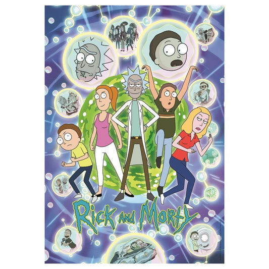 Puzzle Clementoni de Rick and Morty de 1000 piezas - 3