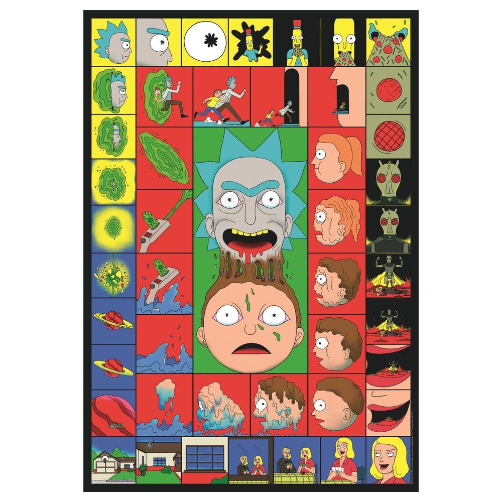 Puzzle Clementoni de Rick and Morty de 1000 piezas - 3