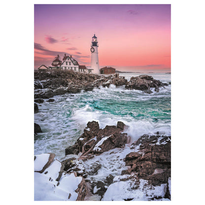 Puzzle Clementoni de 1000 piezas con faro y costa rocosa - 3