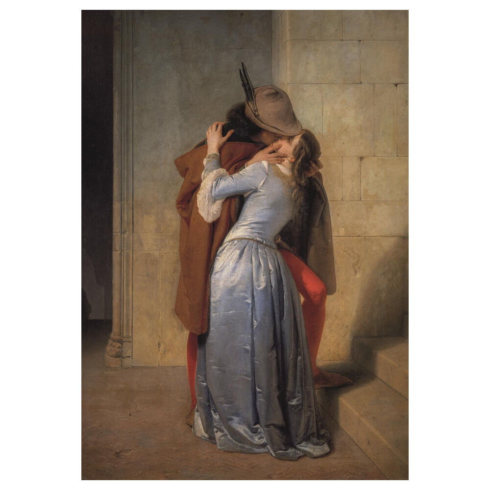 Puzzle Clementoni The Kiss de Hayez de 1000 piezas - 2