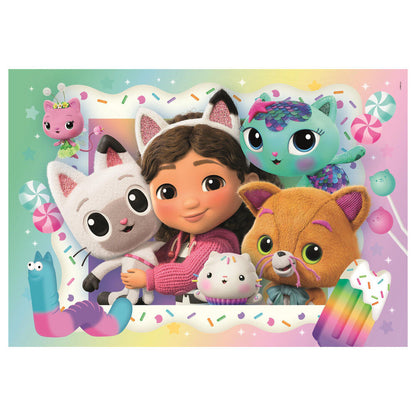 Caja de 2 puzzles Clementoni de Gabby’s Dollhouse de 20 piezas - 4