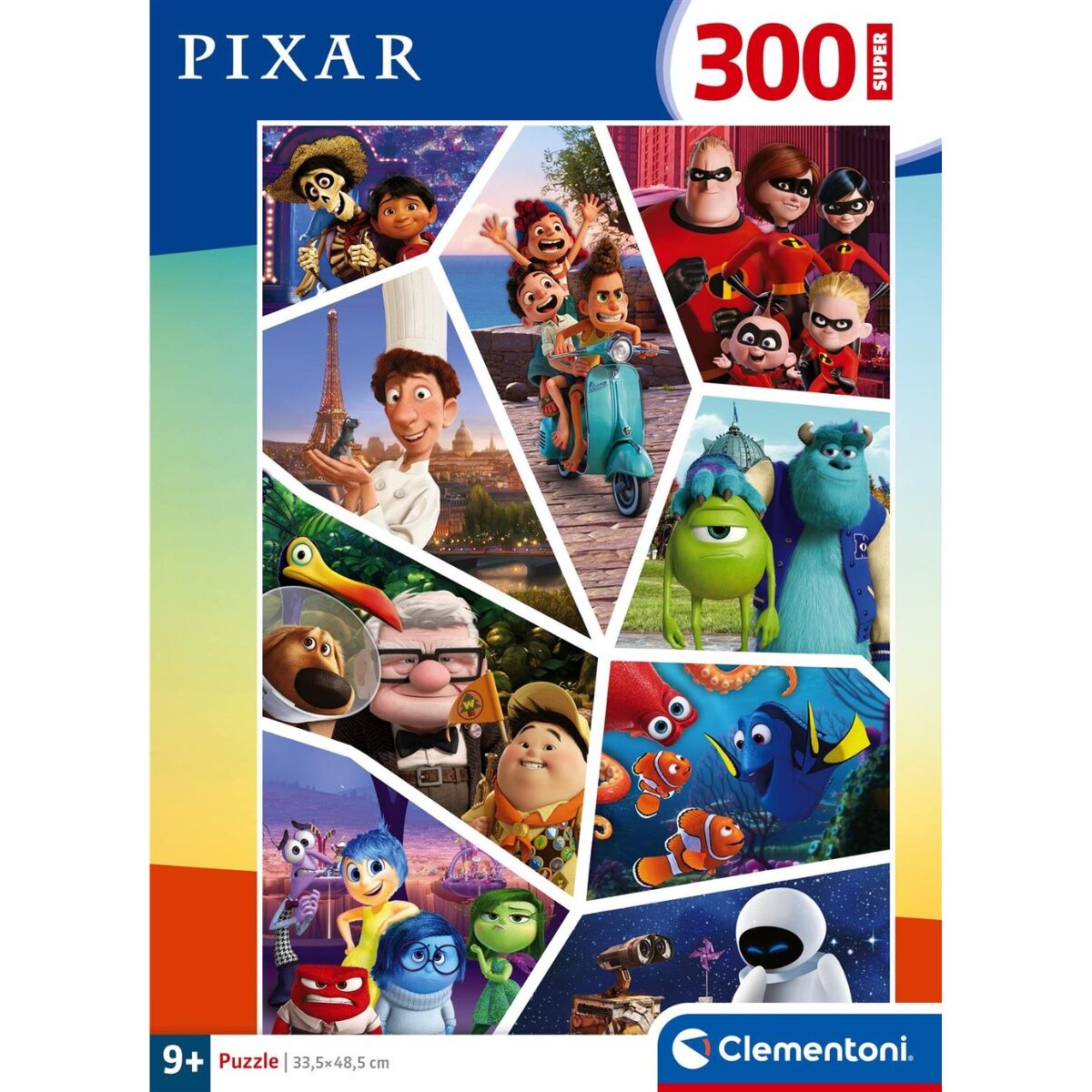 Puzzle Pixar Clementoni de 300 piezas con personajes y escenas de películas - 2