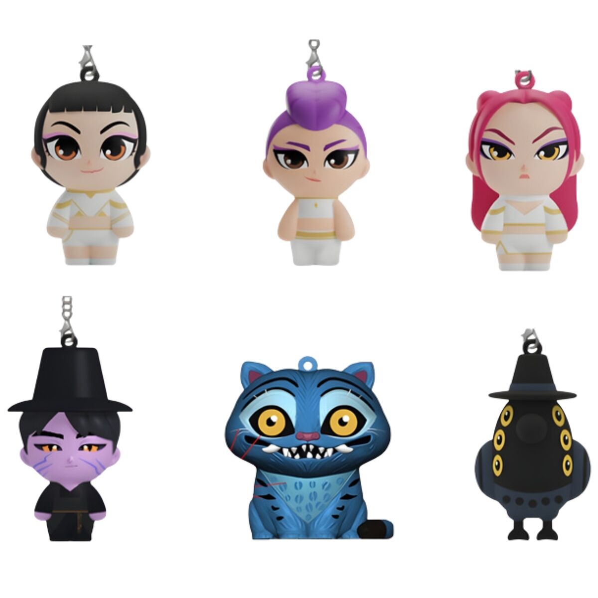 Llavero figura sorpresa KPop Demon Hunters Series 1 de YUME TOYS
