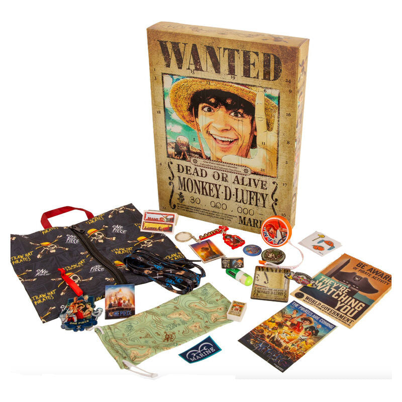 Calendario de Adviento One Piece de CINEREPLICAS con Monkey D. Luffy