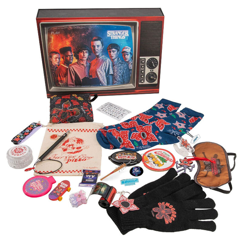Calendario de Adviento Deluxe Stranger Things con diseño de televisor retro - 2