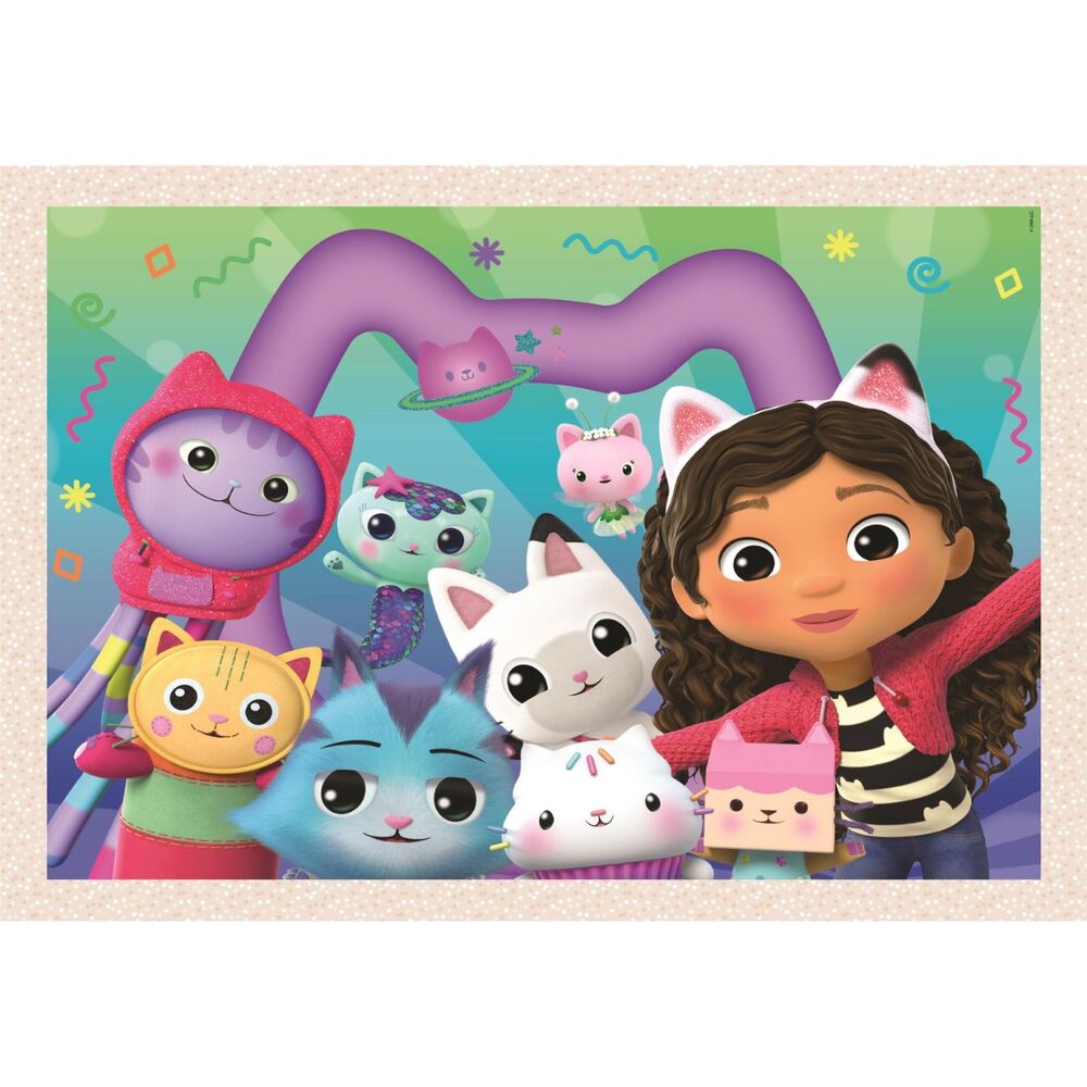 Caja de cuatro puzzles Clementoni de Gabby’s Dollhouse - 2