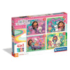 Caja de cuatro puzzles Clementoni de Gabby’s Dollhouse