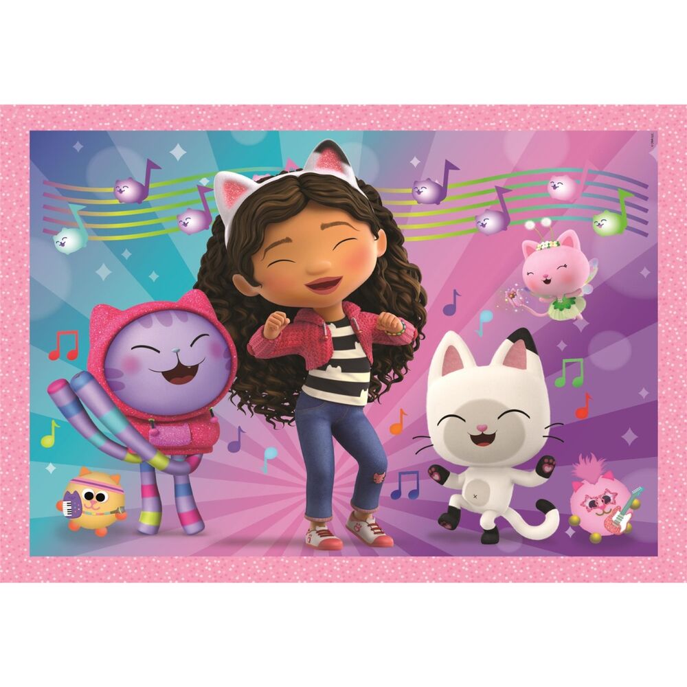 Caja de cuatro puzzles Clementoni de Gabby’s Dollhouse - 5