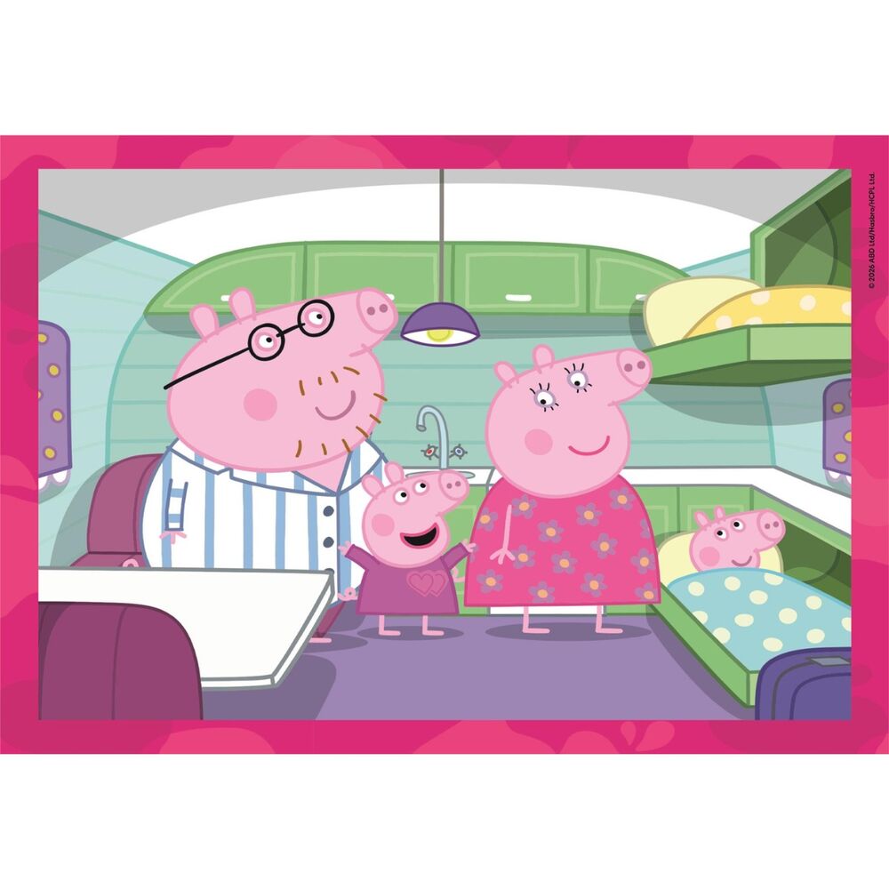 Puzzle Peppa Pig Clementoni 4 en 1 con cuatro escenas - 4