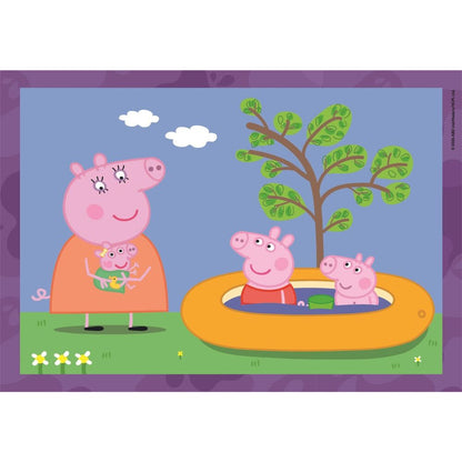 Puzzle Peppa Pig Clementoni 4 en 1 con cuatro escenas - 6