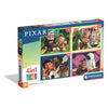 Puzzle 4 en 1 Clementoni Disney Pixar con cuatro escenas y piezas progresivas
