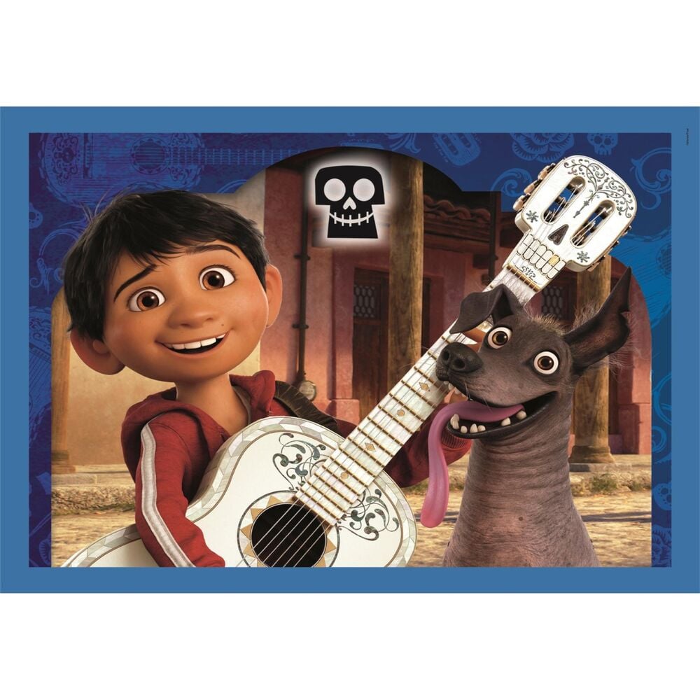Puzzle 4 en 1 Clementoni Disney Pixar con cuatro escenas y piezas progresivas - 4