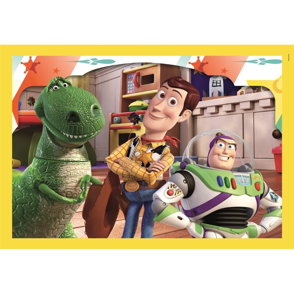 Puzzle 4 en 1 Clementoni Disney Pixar con cuatro escenas y piezas progresivas - 6