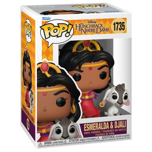 Figura Funko POP! de Esmeralda y Djali - 2