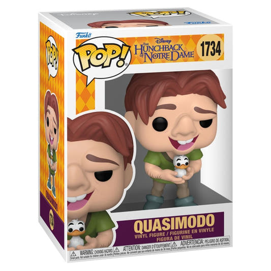 Figura Funko POP! de Quasimodo con un pájaro - 2