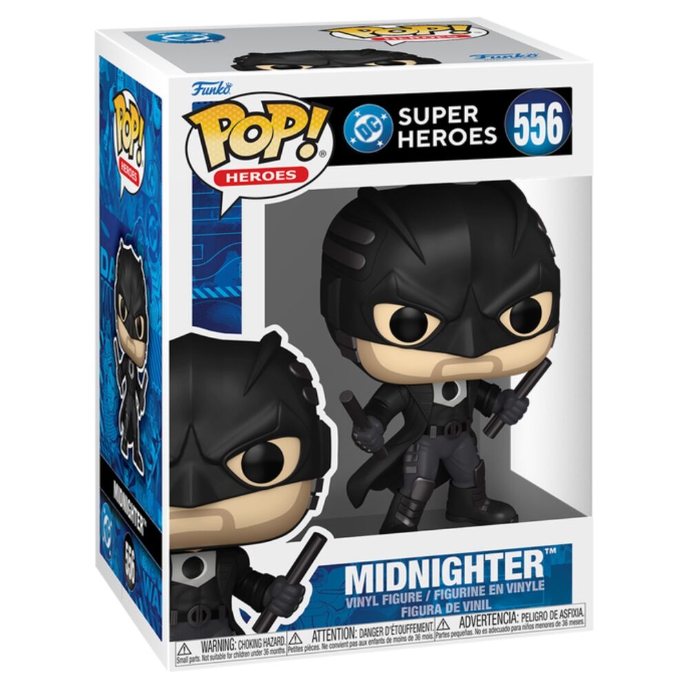 Figura Funko POP! de Midnighter con máscara, capa y dos bastones - 2