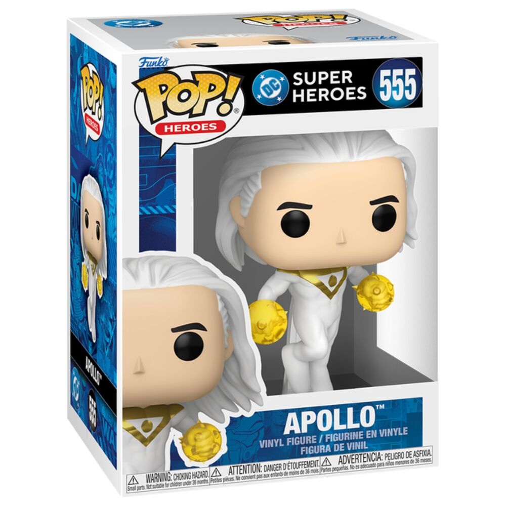Figura Funko POP! de Apollo de DC Comics con traje blanco y detalles dorados - 2