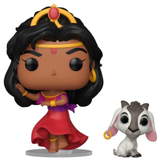 Figura Funko POP! de Esmeralda y Djali