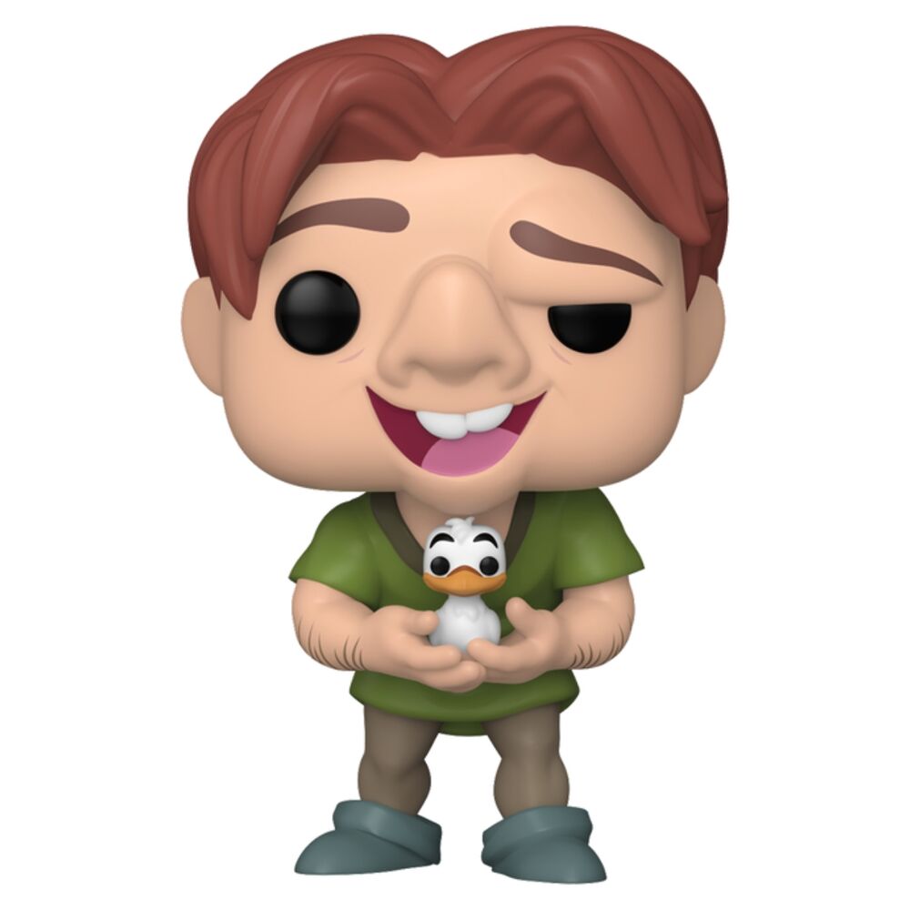 Figura Funko POP! de Quasimodo con un pájaro