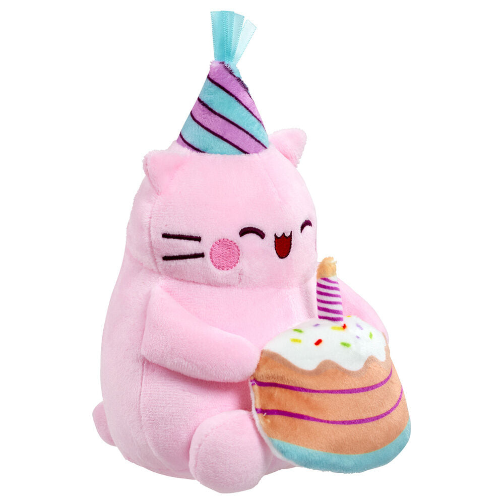 Peluche Pembe de gato rosa con diseño surtido - 2