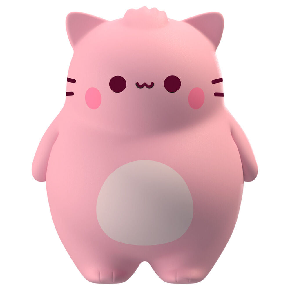 Figura jumbo Pembe the Pink Cat de 9 cm en presentación rosa - 3