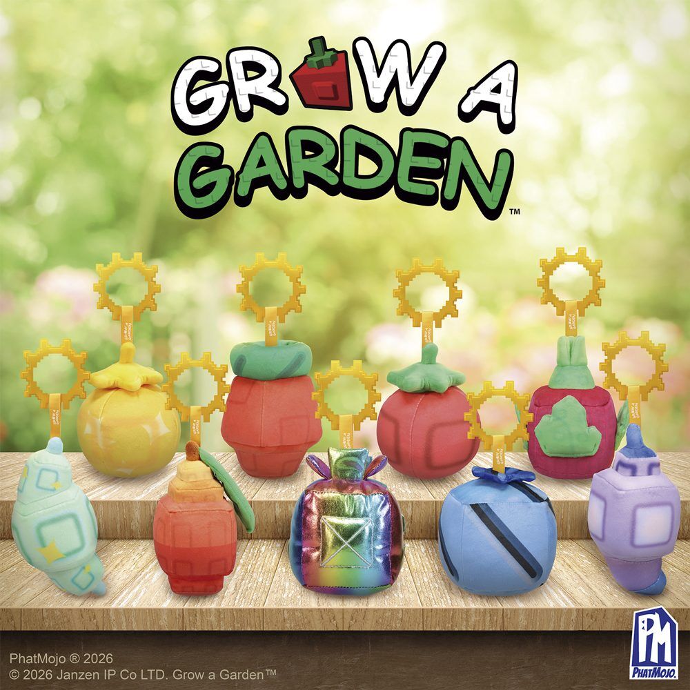 Peluche con clip Grow A Garden surtido PHATMOJO - 4